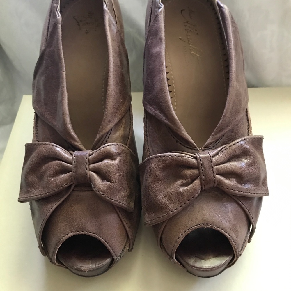 Anthropologie Nava open toe shoes size 7 - Picture 3 of 5